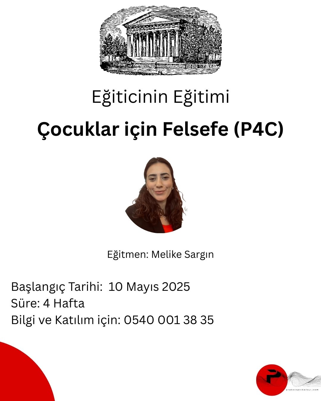 Çocuklar için Felsefe (P4C) Eğiticinin Eğitimi Programı Başlıyor!